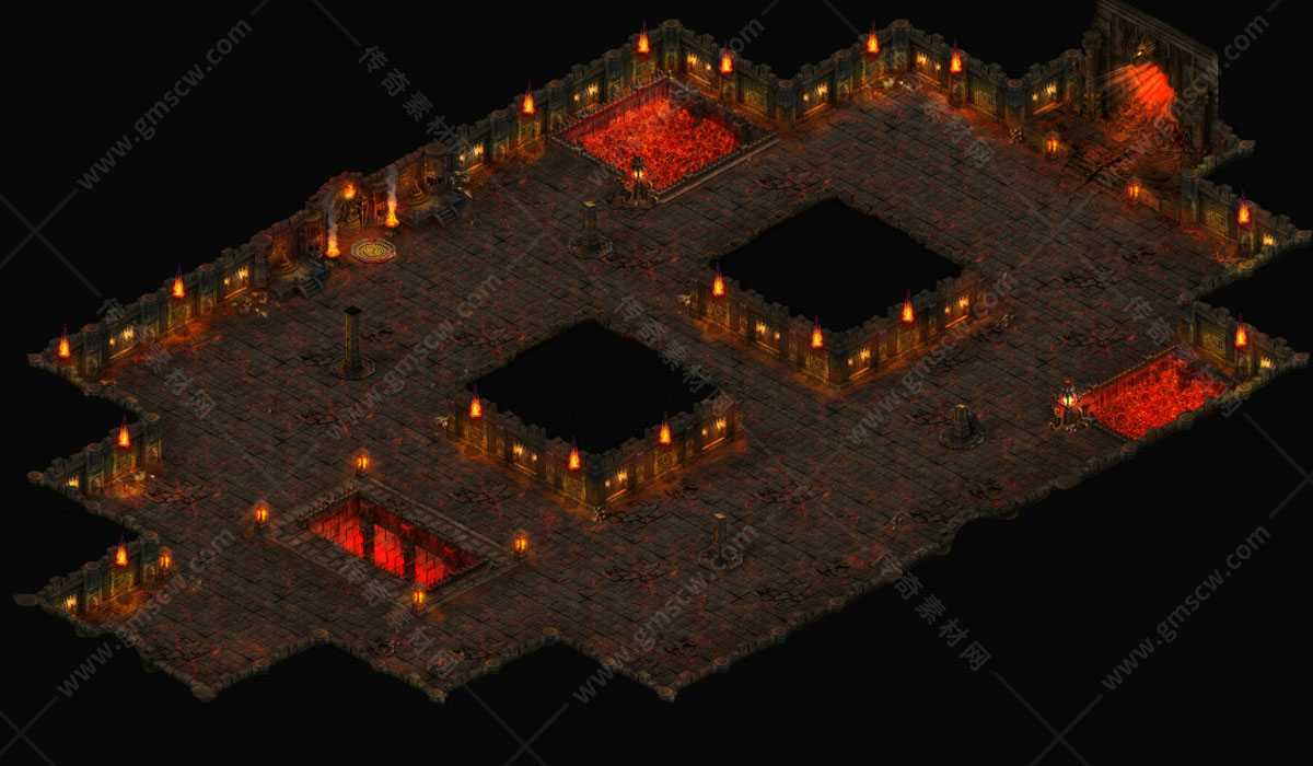 火焰宫殿1.76复古版本地图