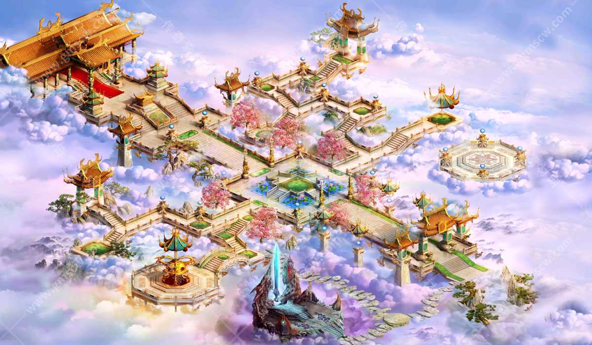 南天仙境真彩地图