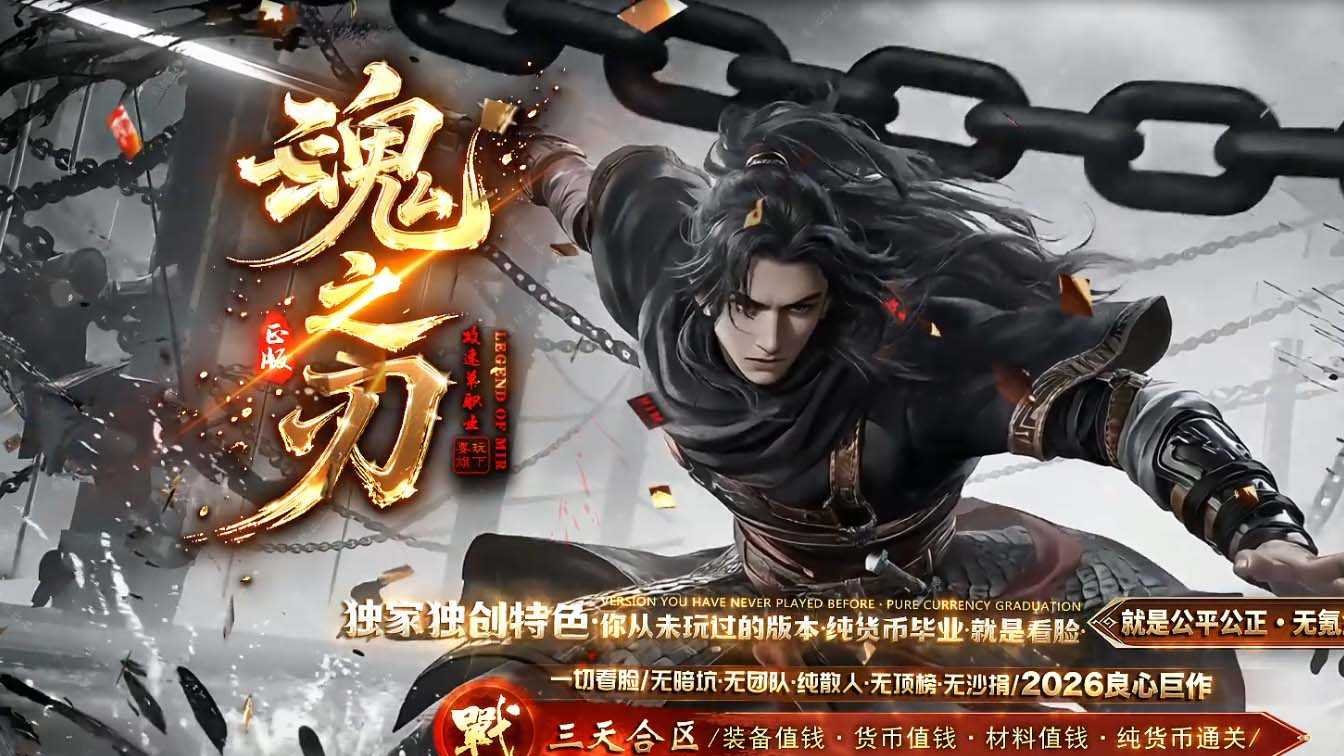 魂之刃攻速专属神器单职业传奇版本